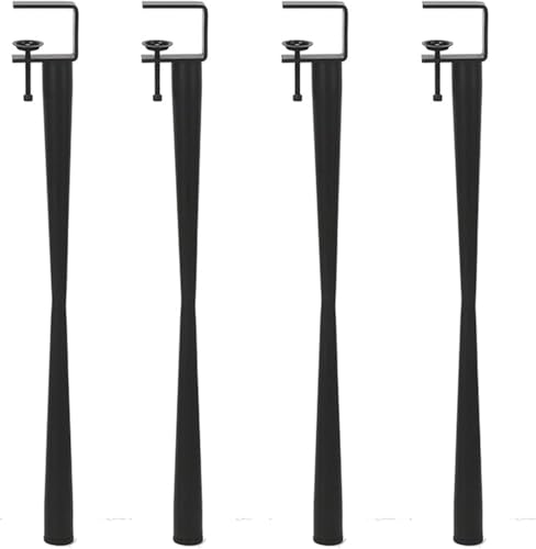 4 x Tischbeine mit F-Klemme, stabile Unterstützung für DIY-Kaffee-, Desktop- und Esstische, kein Perforationsdesign 4 x Tischbeine mit F-Klemme, stabile Unterstützung für DIY-Kaffee-, Desktop- und Esstische, kein Perforationsdesign von Generisch