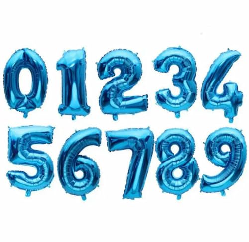 40,6 cm / 81,3 cm Folienballons Zahlenballon - Blau - Zahl 8,0 cm 40,6 cm / 81,3 cm Folienballons Zahlenballon - Blau - Zahl 8,0 cm von Generisch