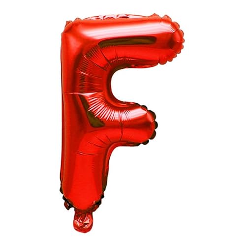 40,6 cm Alphabet-Folienballon, Geburtstag, Hochzeit, Party, Ballon, DIY-Dekorationen, Luftballons, Rot-F 40,6 cm Alphabet-Folienballon, Geburtstag, Hochzeit, Party, Ballon, DIY-Dekorationen, Luftballons, Rot-F von Generisch