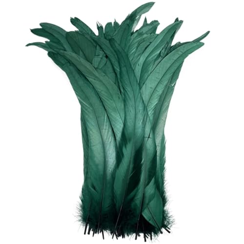 40-45 cm natürliche Hahn-Coque-Schwanzfedern, billige Federn zum Basteln, Hochzeitsdekoration, DIY, dunkel, EN8, 500 Stück 40-45 cm natürliche Hahn-Coque-Schwanzfedern, billige Federn zum Basteln, Hochzeitsdekoration, DIY, dunkel, EN8, 500 Stück von Generisch