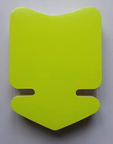 40 Pfeile - Preisschilder aus Neon Karton leuchtgelb 14,5 x 18,8 cm / 5,70 x 7,40 inch 380g/qm - Werbung deko Preisauszeichnung SALE von Generisch