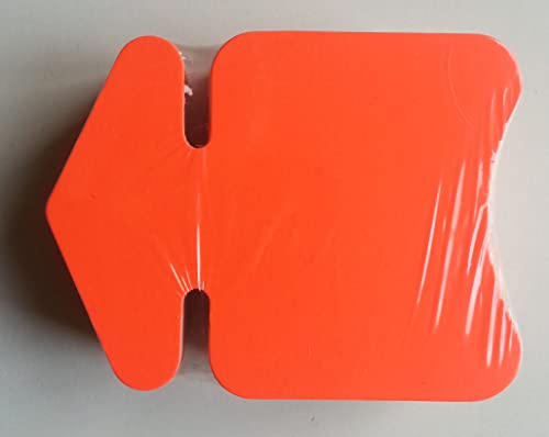 40 Pfeile - Preisschilder aus Neon Plakatkarton leuchtrot 19,8 x 25,7 cm 380g/qm- Werbung deko Preisauszeichnung 40 Pfeile - Preisschilder aus Neon Plakatkarton leuchtrot 19,8 x 25,7 cm 380g/qm- Werbung deko Preisauszeichnung von Generisch