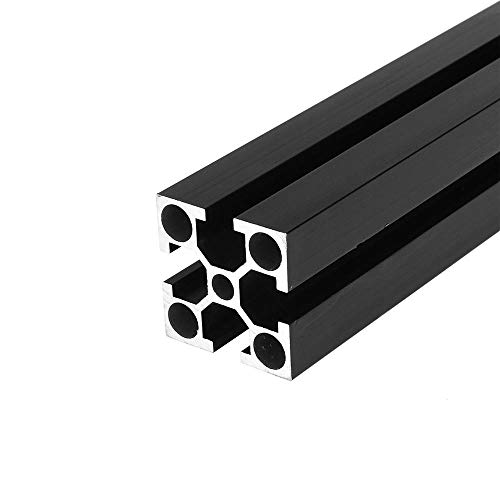 4040 Aluminium-Profil-Extrusionsrahmen, schwarz, 200, 1200 mm Länge, robuste strukturelle Unterstützung für Maschinen, 3D-Drucker und DIY-Projekte 4040 Aluminium-Profil-Extrusionsrahmen, schwarz, 200, 1200 mm Länge, robuste strukturelle Unterstützung für Maschinen, 3D-Drucker und DIY-Projekte von Generisch