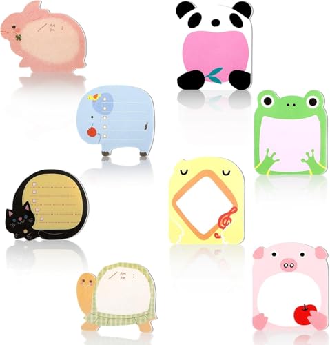48 Packs Haftnotizen, Cartoon Tier Haftnotizen, Memo Pads Nett, Erinnerung Notizblock für Schule Home Office Zubehör 48 Packs Haftnotizen, Cartoon Tier Haftnotizen, Memo Pads Nett, Erinnerung Notizblock für Schule Home Office Zubehör von Generisch