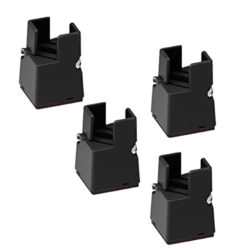 4er-Pack verstellbare Möbelerhöhungen, Möbelbeine aus Metall, Schrankbeine, Schreibtischbeine, Stehtischbeine, moderne Ersatzfüße für Möbel, Stützbein mit Schutzsockel und Schrauben (5 cm erhöhen, sc 4er-Pack verstellbare Möbelerhöhungen, Möbelbeine aus Metall, Schrankbeine, Schreibtischbeine, Stehtischbeine, moderne Ersatzfüße für Möbel, Stützbein mit Schutzsockel und Schrauben (5 cm erhöhen, sc von Generisch