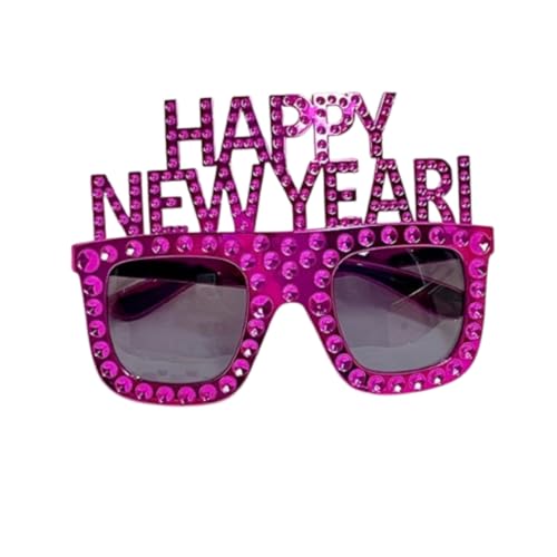 5/1 x flippige Brille, für Weihnachten 2026 Neujahrsgeschenke, Happy New Year dekorative Brille, Party-Requisiten 5/1 x flippige Brille, für Weihnachten 2026 Neujahrsgeschenke, Happy New Year dekorative Brille, Party-Requisiten von Generisch