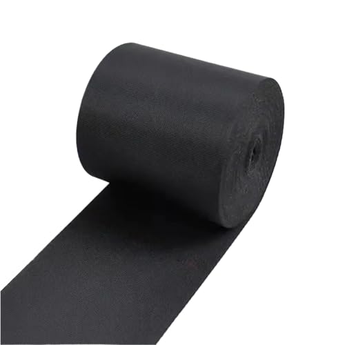 5/10/20 Meter schwarzes Nylon-Gurtband, 10–100 mm Breite, Rucksackgurt, Haustierhalsband, Gürtel, Bindung, Nähen, Trimmen(100mm,10Meters) von Generisch