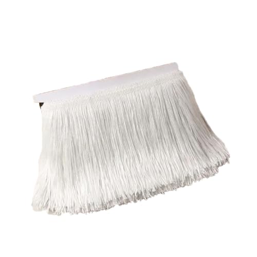 5/10 m Polyester-Quasten-Fransen zum Nähen, Kleid, Spitzenband, dekorative Bordüre, Bastelzubehör, 16 x 10 cm - 5 m 5/10 m Polyester-Quasten-Fransen zum Nähen, Kleid, Spitzenband, dekorative Bordüre, Bastelzubehör, 16 x 10 cm - 5 m von Generisch