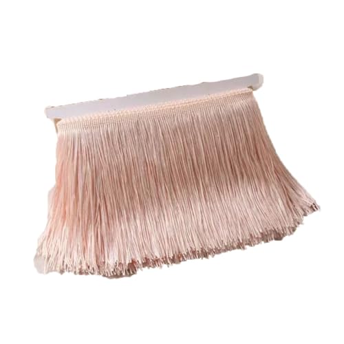 5/10 m Polyester-Quasten-Fransen zum Nähen, Kleid, Spitzenband, dekorative Bordüre, Bastelzubehör, 18 x 10 cm - 5 m von Generisch