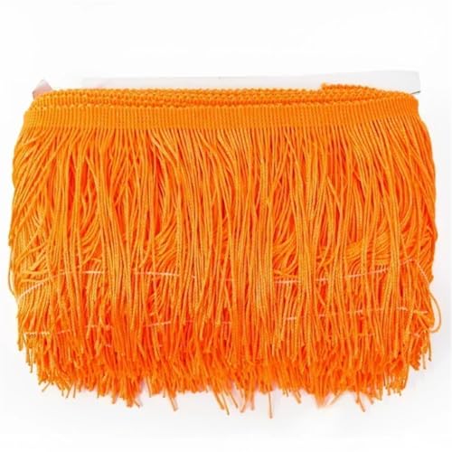 5/10 m Polyester-Quasten-Fransen zum Nähen, Kleid, Spitzenband, dekorative Bordüre, Bastelzubehör, 25 x 15 cm - 5 m von Generisch