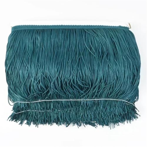 5/10 m Polyester-Quasten-Fransen zum Nähen, Kleid, Spitzenband, dekorative Bordüre, Bastelzubehör, 27 x 15 cm - 5 m von Generisch