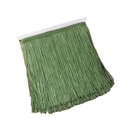 5/10 m Polyester-Quasten-Fransen zum Nähen, Kleid, Spitzenband, dekorative Bordüre, Bastelzubehör, 36 x 20 cm - 5 m von Generisch