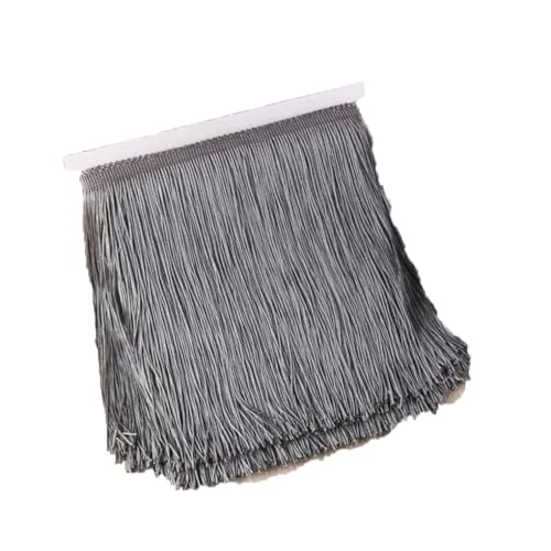 5/10 m Polyester-Quasten-Fransen zum Nähen, Kleid, Spitzenband, dekorative Bordüre, Bastelzubehör, 37 x 20 cm - 10 m von Generisch