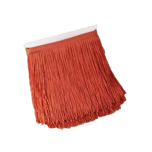 5/10 m Polyester-Quasten-Fransen zum Nähen, Kleid, Spitzenband, dekorative Bordüre, Bastelzubehör, 42 x 30 cm - 5 m von Generisch