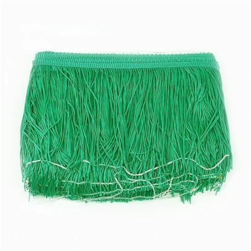 5/10 m Polyester-Quasten-Fransen zum Nähen, Kleid, Spitzenband, dekorative Bordüre, Bastelzubehör, 7 x 20 cm - 10 m von Generisch