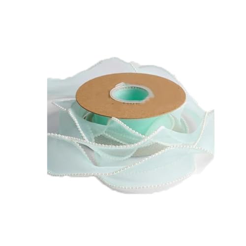 5 Meter DIY Machen Haarnadel Zubehör Handgemachte Handwerk Blume Geschenkverpackung Perlenband Dekoration Cyan 4 cm 5 Meter DIY Machen Haarnadel Zubehör Handgemachte Handwerk Blume Geschenkverpackung Perlenband Dekoration Cyan 4 cm von Generisch