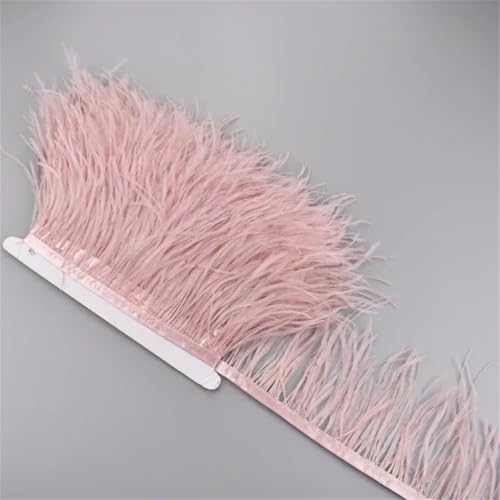 5 Meter Straußenfeder-Band, 10–15 cm, Quaste, Fransenborte, Nähen, Rock, Kleidung, Accessoires, Hochzeit, Leder, Pnnrk 5 Meter Straußenfeder-Band, 10–15 cm, Quaste, Fransenborte, Nähen, Rock, Kleidung, Accessoires, Hochzeit, Leder, Pnnrk von Generisch
