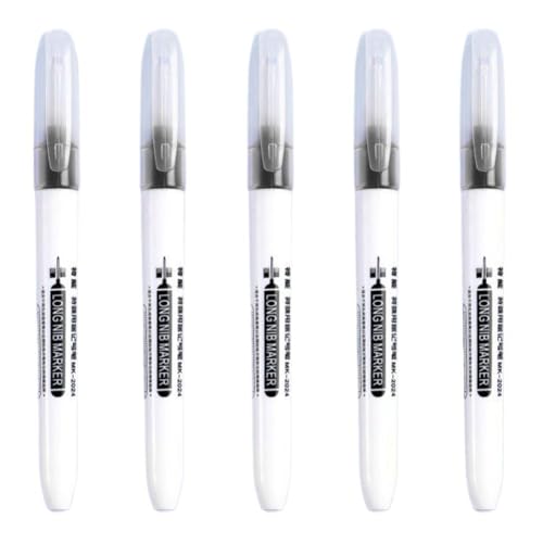 5 Stück 20 mm tiefes Loch lange Spitze Kopf Marker für Metall Perforierstift Wasserdicht Badezimmer Multi-Purpo Dekoration Holzbearbeitung 5 Stück 20 mm tiefes Loch lange Spitze Kopf Marker für Metall Perforierstift Wasserdicht Badezimmer Multi-Purpo Dekoration Holzbearbeitung von Generisch