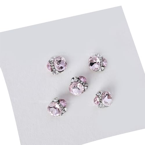 5 Stück Strasssteine Kristall 3D Charms Nägel Kunst Charms Nägel Kunst Dekorationen für Party 5 Stück Strasssteine Kristall 3D Charms Nägel Kunst Charms Nägel Kunst Dekorationen für Party von Generisch
