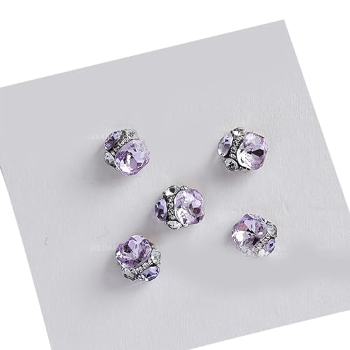 5 Stück Strasssteine Kristall 3D Charms Nägel Kunst Charms Nägel Kunst Dekorationen für Party 5 Stück Strasssteine Kristall 3D Charms Nägel Kunst Charms Nägel Kunst Dekorationen für Party von Generisch