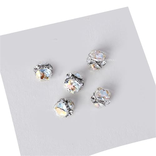 5 Stück Strasssteine Kristall 3D Charms Nägel Kunst Charms Nägel Kunst Dekorationen für Party 5 Stück Strasssteine Kristall 3D Charms Nägel Kunst Charms Nägel Kunst Dekorationen für Party von Generisch