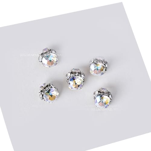 5 Stück Strasssteine Kristall 3D Charms Nägel Kunst Charms Nägel Kunst Dekorationen für Party 5 Stück Strasssteine Kristall 3D Charms Nägel Kunst Charms Nägel Kunst Dekorationen für Party von Generisch