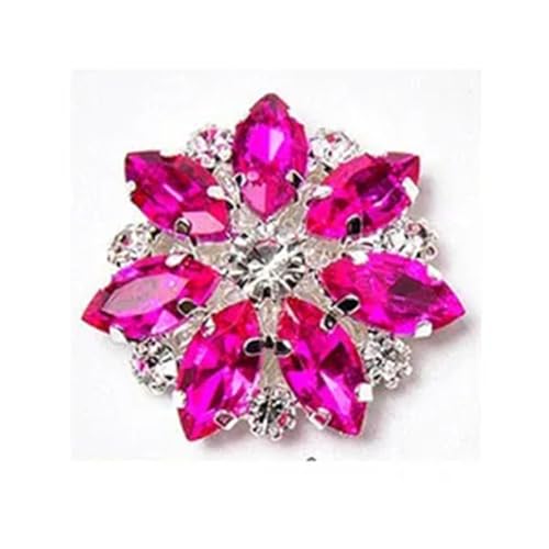 5 Stück exquisite modische Strass-Knöpfe mit flacher Rückseite, Kristallglas-Knöpfe zum Nähen, Pullover, Dekoration, Bekleidungszubehör 5 Stück exquisite modische Strass-Knöpfe mit flacher Rückseite, Kristallglas-Knöpfe zum Nähen, Pullover, Dekoration, Bekleidungszubehör von Generisch