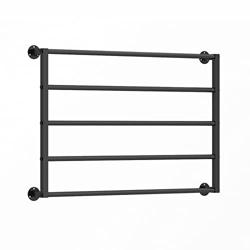 5-lagiger Schal-Organizer, Wandhalterung, Mehrzweck-Metallständer für Schal, Geschenkpapier, Kopftuch, Decke mit abnehmbarer Querstange, platzsparende Aufbewahrungslösung 5-lagiger Schal-Organizer, Wandhalterung, Mehrzweck-Metallständer für Schal, Geschenkpapier, Kopftuch, Decke mit abnehmbarer Querstange, platzsparende Aufbewahrungslösung von Generisch