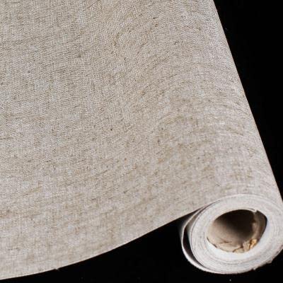 5 m x 0,28 m grundierte Leinwandrolle für Künstler, Baumwoll-Leinen-Mischung für Öl- und Acrylmalerei, ideal für Studio, 380 g Gewicht, vielseitiges Kunstzubehör von Generisch