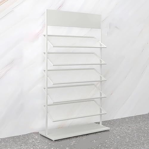 5-stöckiges Metall-Porzellan-Fliesen-Display-Rack, geschlitzter Bodenbelag-Ständer für Baustoffproben in Ausstellungshallen 5-stöckiges Metall-Porzellan-Fliesen-Display-Rack, geschlitzter Bodenbelag-Ständer für Baustoffproben in Ausstellungshallen von Generisch
