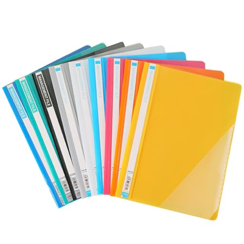 5 x A4-Projektmappe, Präsentations-Projektmappe, A4 Bericht, Dokumentenmappe, transparenter Einband 5 x A4-Projektmappe, Präsentations-Projektmappe, A4 Bericht, Dokumentenmappe, transparenter Einband von Generisch