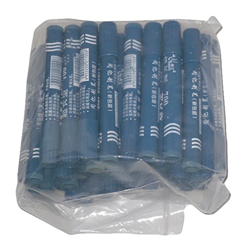 50 Stück/Packung mit blauen Permanentmarkern für Schulbedarf und Bürobedarf 50 Stück/Packung mit blauen Permanentmarkern für Schulbedarf und Bürobedarf von Generisch