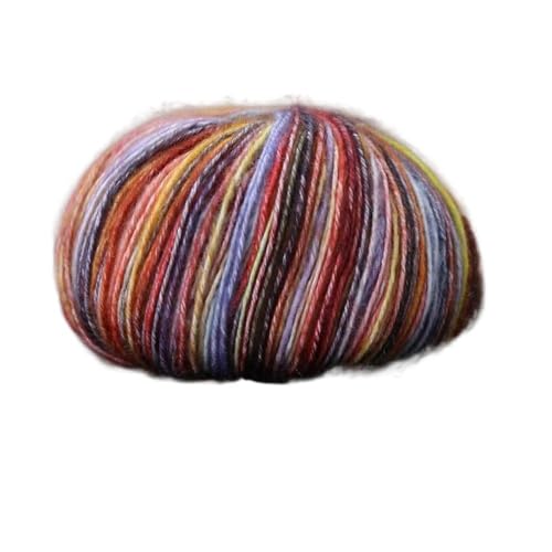 50 g Wollmischgarn, Ombré-Garn zum Stricken, Häkeln, Weben und Basteln (Stil 13) von Generisch