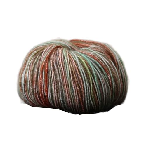 50 g Wollmischgarn, Ombré-Garn zum Stricken, Häkeln, Weben und Basteln (Stil 14) von Generisch