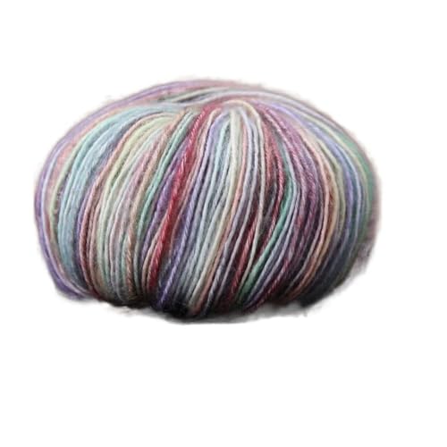 50 g Wollmischgarn, Ombré-Garn zum Stricken, Häkeln, Weben und Basteln (Stil 16) von Generisch