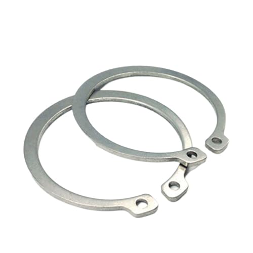 50 teile/los M6 - M18 Sicherungsringe for Welle Typ A Welle Beibehaltung Ring Sicherungsring Karte Äußere Snap Ring 304 Edelstahl stahl Klemme Frühling(M9(50PCS)) von Generisch