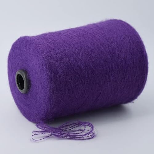 500 g Mohair-Kaschmirgarn zum Stricken und Häkeln – weiches feines Garn für Pullover und Schals – ideal für kreative Projekte von Generisch