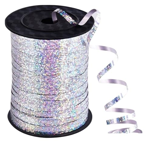 500 größe band neue band hochzeit geburtstag party dekoration ballon geschenk tasche kuchen verpackung(Silver) von Generisch