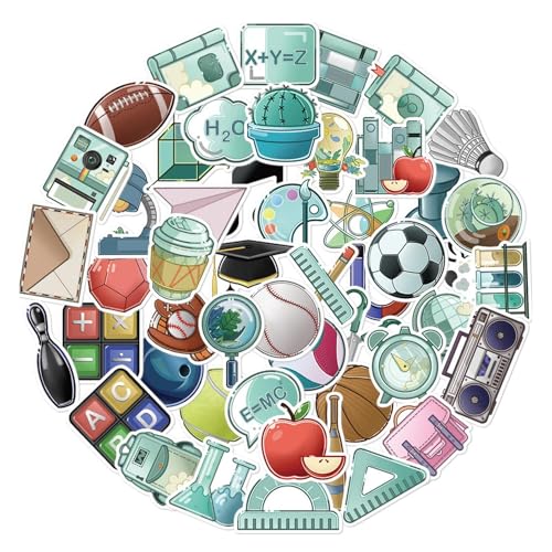 50X Aufkleber „Zurück Zur Schule“,Aufkleber „Willkommen Zurück Zur Schule“ Wasserfeste Aufkleber Für Das Klassenzimmer,Bunte Aufkleber, Abnehmbare Aufkleber Für Schulbedarf, Kinder-Scrapbook-Aufkleber 50X Aufkleber „Zurück Zur Schule“,Aufkleber „Willkommen Zurück Zur Schule“ Wasserfeste Aufkleber Für Das Klassenzimmer,Bunte Aufkleber, Abnehmbare Aufkleber Für Schulbedarf, Kinder-Scrapbook-Aufkleber von Generisch