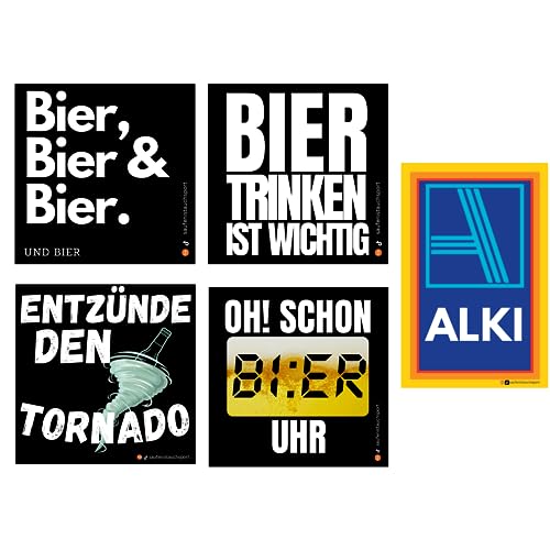 50x Bier Liebhaber Sticker Set Malle Sticker Set/Malle Aufkleber Set/Festival Sticker/Party Sticker/Sauf Sticker/Mallorca/Testsieger Sticker/Bumsbar Sticker/Oktoberfest/JGA 50x Bier Liebhaber Sticker Set Malle Sticker Set/Malle Aufkleber Set/Festival Sticker/Party Sticker/Sauf Sticker/Mallorca/Testsieger Sticker/Bumsbar Sticker/Oktoberfest/JGA von Generisch