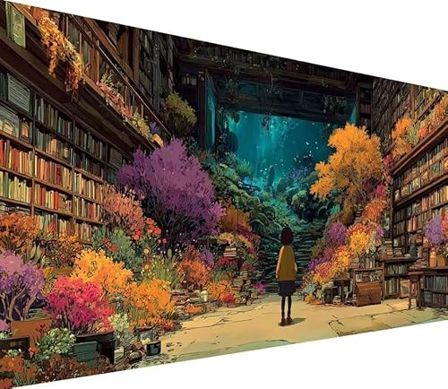 5D Diamond Painting Erwachsene Blume Diamond Painting Baum DIY 5D Voller (Eckige) Diamant Art Anfänger Basteln Set, Stickerei Kreuzstich Malerei für Wand Deko, Geschsenk für Mädchen 80x160cm S-8224 von Generisch