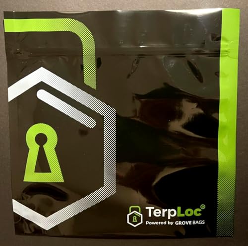 5x 50g Grove Bags ohne Fenster Einschweiß und Zipbeutel von Generisch