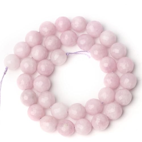 6/8/10 mm Naturstein-Jadeperlen, blau, rund, lose Perlen für Schmuckherstellung, DIY-Charm-Armbänder, 38,1 cm, 25, 8 mm, 46 Stück 6/8/10 mm Naturstein-Jadeperlen, blau, rund, lose Perlen für Schmuckherstellung, DIY-Charm-Armbänder, 38,1 cm, 25, 8 mm, 46 Stück von Generisch
