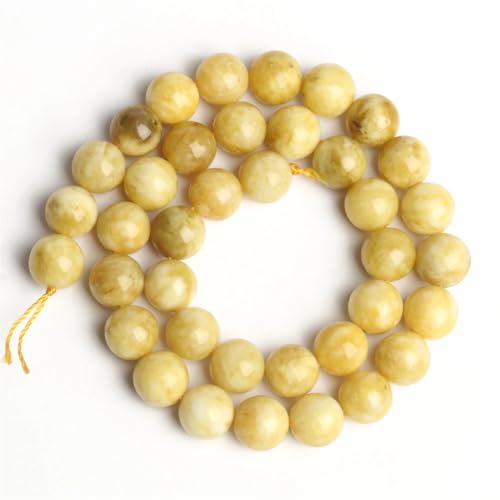 6/8/10 mm Naturstein-Perlen, rund, lose Abstandshalter-Perlen für Schmuckherstellung, Lieferant, DIY-Armband, 32 mm, 8 mm, 46 Stück 6/8/10 mm Naturstein-Perlen, rund, lose Abstandshalter-Perlen für Schmuckherstellung, Lieferant, DIY-Armband, 32 mm, 8 mm, 46 Stück von Generisch