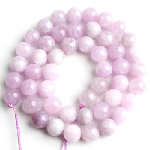 6/8/10 mm Naturstein-Perlen, rund, lose Abstandshalter-Perlen für Schmuckherstellung, Lieferant, DIY-Armband, 38 cm, 9 mm, 46 Stück 6/8/10 mm Naturstein-Perlen, rund, lose Abstandshalter-Perlen für Schmuckherstellung, Lieferant, DIY-Armband, 38 cm, 9 mm, 46 Stück von Generisch