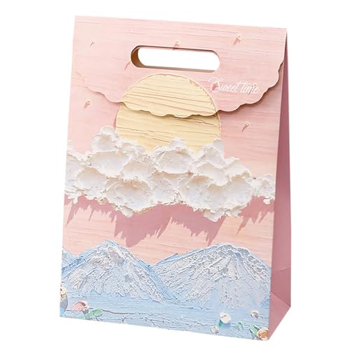 6 Stück Geschenktaschen mit Henkel Elegant Geburtstag Papiertüte mit Grußkarte Umschlag Geschenktüten Tüten für Frauen Mädchen Geburtstag Hochzeit Party Weihnachten Neujahr 6 Stück Geschenktaschen mit Henkel Elegant Geburtstag Papiertüte mit Grußkarte Umschlag Geschenktüten Tüten für Frauen Mädchen Geburtstag Hochzeit Party Weihnachten Neujahr von Generisch