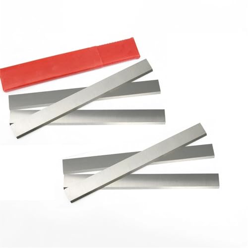 6 Stücke 3x30x260mm Hobelmesser W4 HSS, Für Kiefer Zum Schneiden, Corkwood Und Allgemeines Hartholz von Generisch