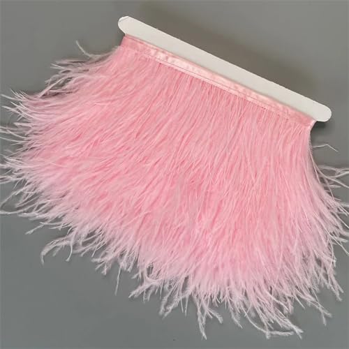 6 m, mehrfarbige Federborten, 13–18 cm, für Kleid, Kleidung, Dekoration, Nähen, Federn, Basteln, 6 m 6 m, mehrfarbige Federborten, 13–18 cm, für Kleid, Kleidung, Dekoration, Nähen, Federn, Basteln, 6 m von Generisch