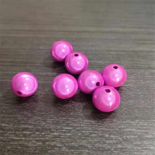 6 mm/8 mm/10 mm/12 mm/14 mm/16 mm/18 mm/20 mm, helle Illusions-Perlen für Schmuck, 6 mm, 4000 Stück pro Beutel von Generisch