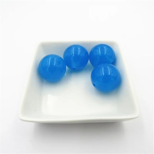 6 mm/8 mm/10 mm/12 mm/14 mm/16 mm/18 mm/20 mm, massive klobige Acrylperlen, solide DIY-Perlen, 7 (CF) 8 mm, 1700 Stück pro Beutel von Generisch